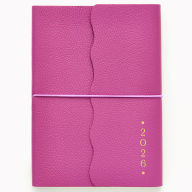 Title: 2025-2026 Purple Leather Chicago Ave Weekly Planner