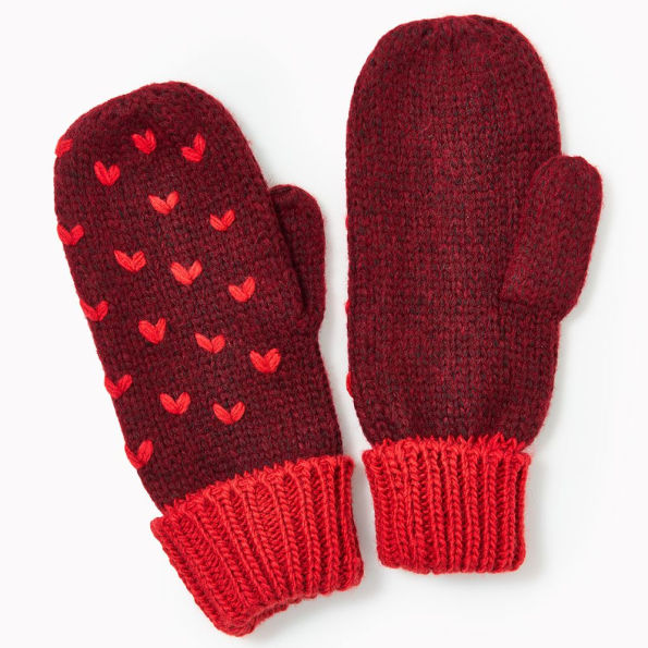 Heart Mittens