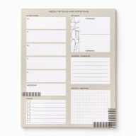 Jeremiah Brent Weekly Rituals Organizational Pad