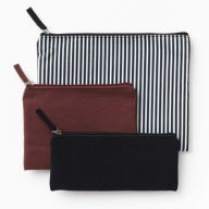 Title: Jeremiah Brent Travel Pouches - Set of 3