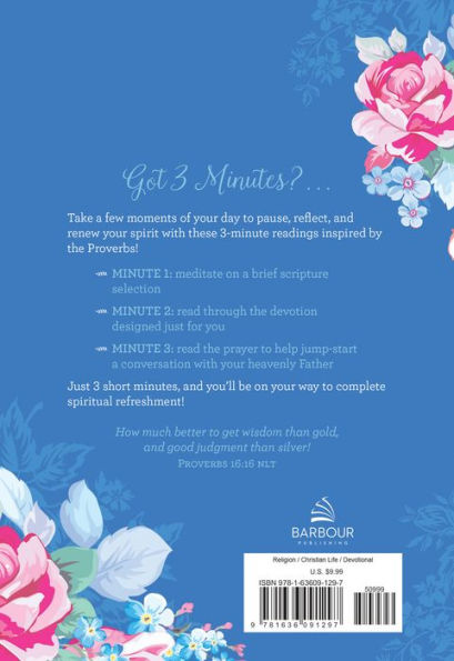 3-Minute Devotions from the Proverbs Journal: Wisom for Women