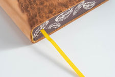 Alternative view 4 of Nubuk Leather Journal With Digital Printed Owl