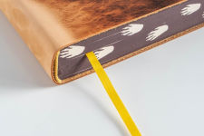 Alternative view 5 of Nubuk Leather Journal With Digital Printed Racoon