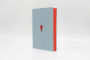 Alternative view 2 of Smooth Calfskin Light Blue Leather Journal with Lobster