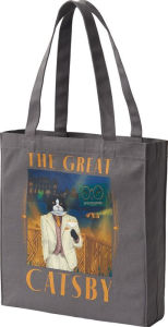 Alice in Wonderland Tote Bag  Illustrated Book Tote - Storiarts