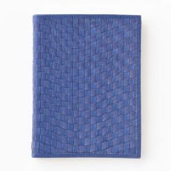 Title: Persian Jewel Woven Leather Journal