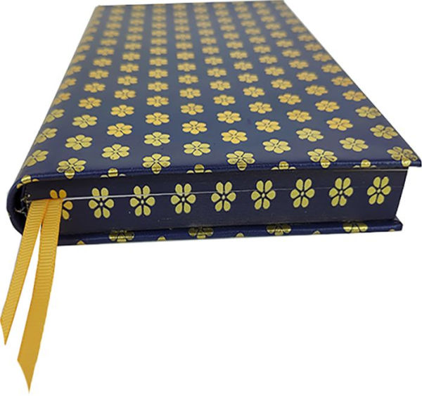Navy Gold Foil Journal