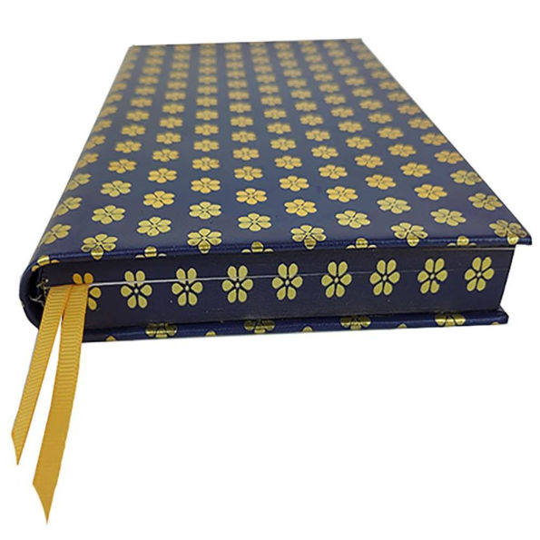 Navy Gold Foil Journal