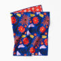Abstract Floral Sport Towel
