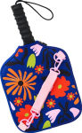 Alternative view 2 of Bold Floral Pickleball Paddle Holder