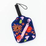 Alternative view 5 of Bold Floral Pickleball Paddle Holder