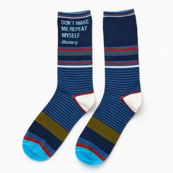 Don't Make Me Repeat Myself Socks