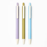 Alternative view 1 of PS Collection Matte Pastel Ballpoint Gel Pen S/3