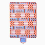 Title: Striped & Checkered Picnic Blanket