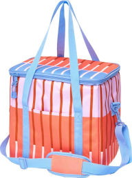 Title: Striped Insulated Cooler Bag