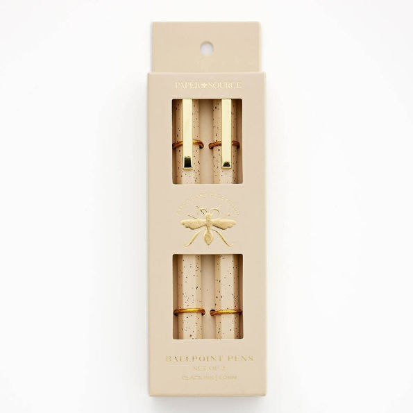 Paper Wasp Cocoa Ballpoint Pen S/2 - Limited Edition