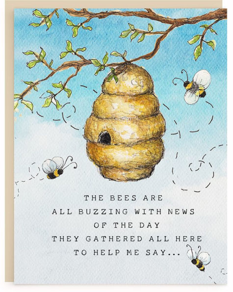 Hap-bee Birthday Birthday Card