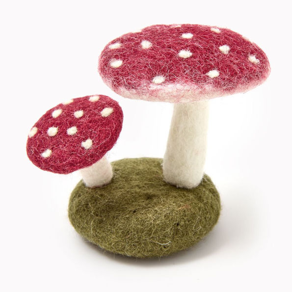 Felted Mushroom
