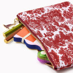 Alternative view 2 of Zippered Toile Pouch