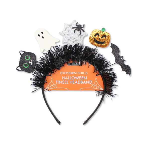 Halloween Tinsel Headband