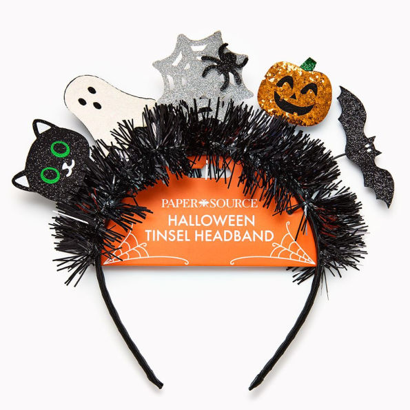 Halloween Tinsel Headband