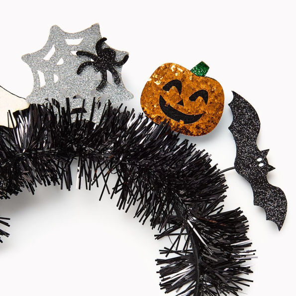 Halloween Tinsel Headband