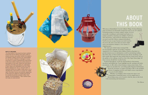 Reader's Digest Extraordinary Uses for Ordinary Things