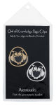 Alternative view 1 of Artmarks by Cynthia Gale - Owl of Knowledge Page Clips