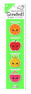 Title: Tutti Frutti Scented Magnetic Page Clips Set of 4