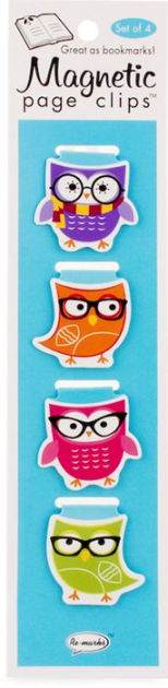 Woodsy Owls Die Cut Page Clips Set of 4 by Remarks | Barnes & Noble®