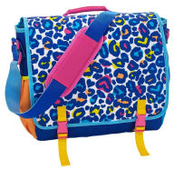 Title: Be Fierce Leopard Messenger Bag (14''x11''x5''), Author: Barnes & Noble