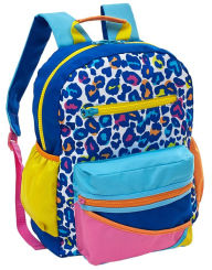 Title: Be Fierce Leopard Multi Colored Backpack (17''x12''x7''), Author: Barnes & Noble