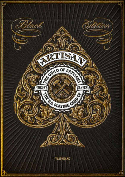 theory11 Playing Cards - Black Artisans