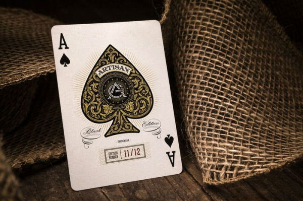 theory11 Playing Cards - Black Artisans