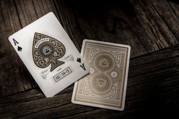 theory11 Playing Cards - White Artisans