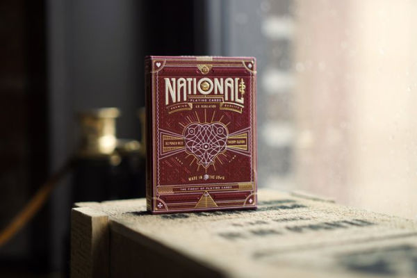 Red National Playing Cards