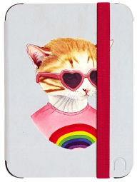 Title: Glowlight 3 Book Cover in Rainbow Kitty