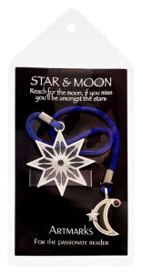 Title: Artmarks by Cynthia Gale - Star & Moon Bookmark