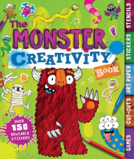 Title: The Monster Creativity Book: Games, Cut-Outs, Art Paper, Stickers, and Stencils, Author: Penny Worms