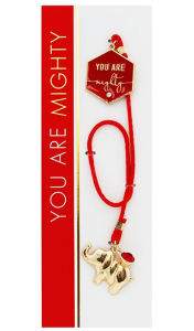 Title: Charm Bookmark Gold Mighty