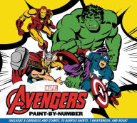 Title: Marvel: the Avengers Paint-by-number : Re-create Five Classic Scenes from the Marvel Universe, Author: Daniel Wallace