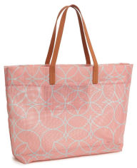 Title: Exclusive Summer Tote - Pink Print