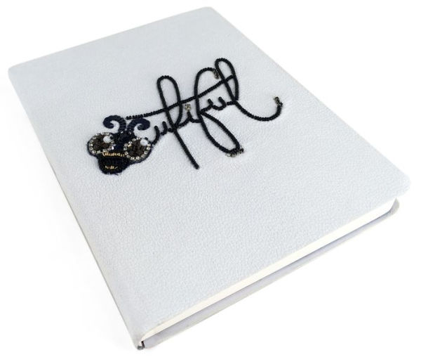 Bee-utiful Beaded Hardcover Leather Journal