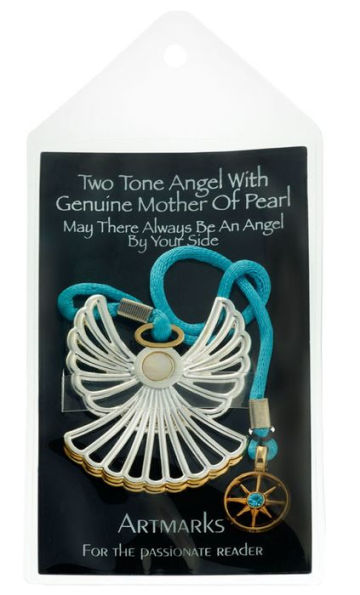 ArtMarks by Cynthia Gale - Two Tone Angel With Genuine Mother of Pearl