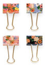 Alternative view 1 of Rifle Paper Co. Lively Floral Binder Clips
