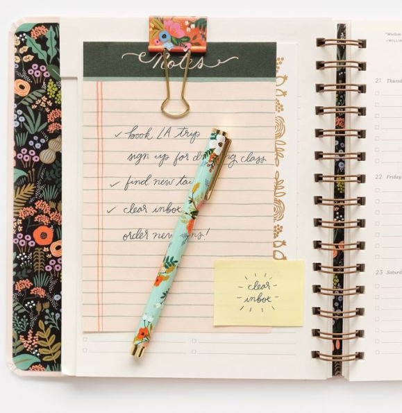 Rifle Paper Co. Lively Floral Binder Clips