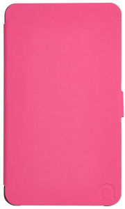 Title: Nook Tablet Cover with Tab in Carmine Rose