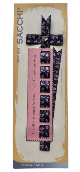 Bookmark Ribbon Bow Pink