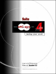 Title: XML Spy 4.3 User and Reference Manual, Author: Altova Ges M B H