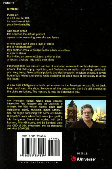 Prophetgandist: Performing Works of Incredible Daring and Transcendent Kindness on the Flesh Trapeze